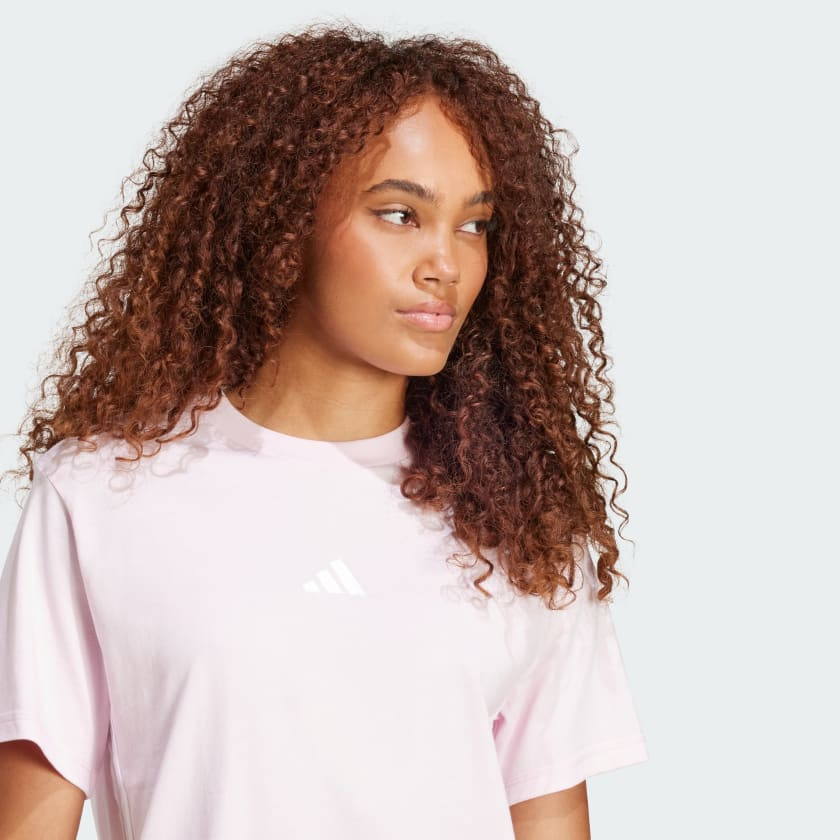 Áo T-shirt adidas Essentials 3 sọc Nữ - JE1226