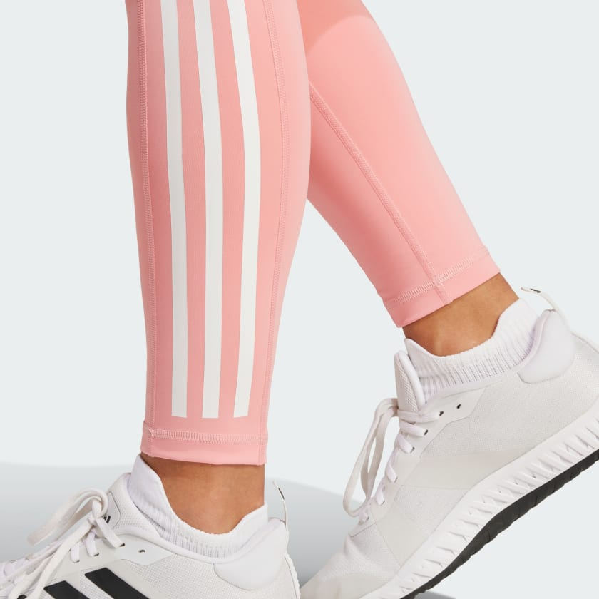 Quần legging tập luyện adidas Optime 3 sọc dáng dài Nữ - IZ2716