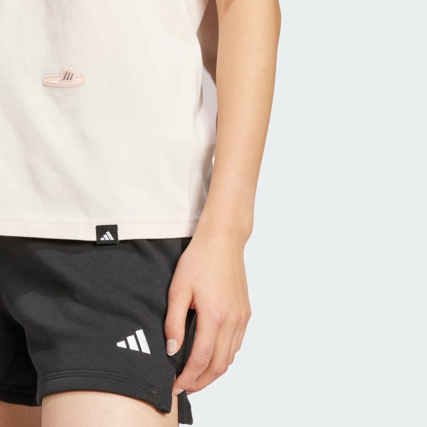 Áo T-shirt adidas Graphic Lounge Slide Nữ - JN8270