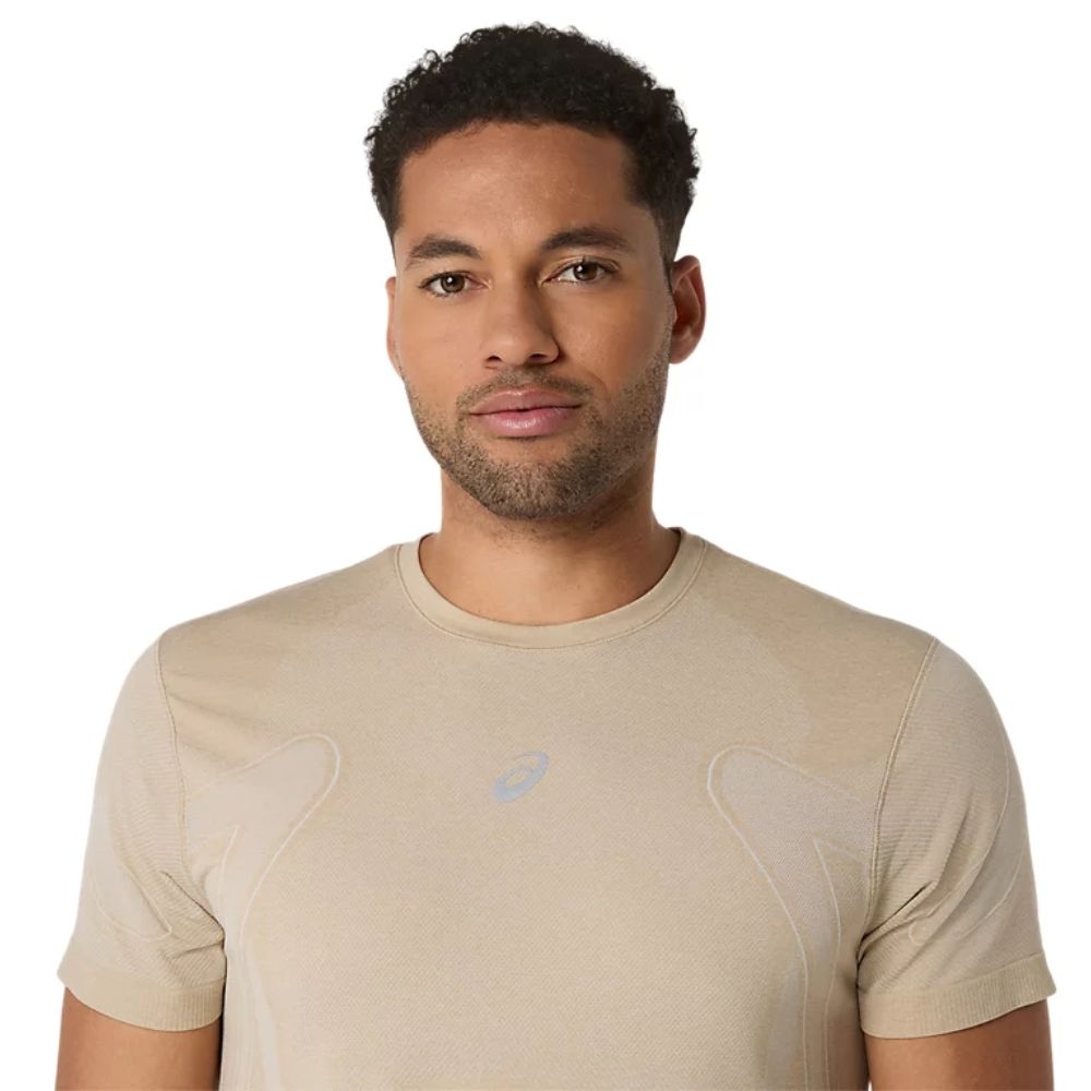 Áo T-shirt chạy bộ ASICS ROAD SEAMLESS Nam - 2011D355.100