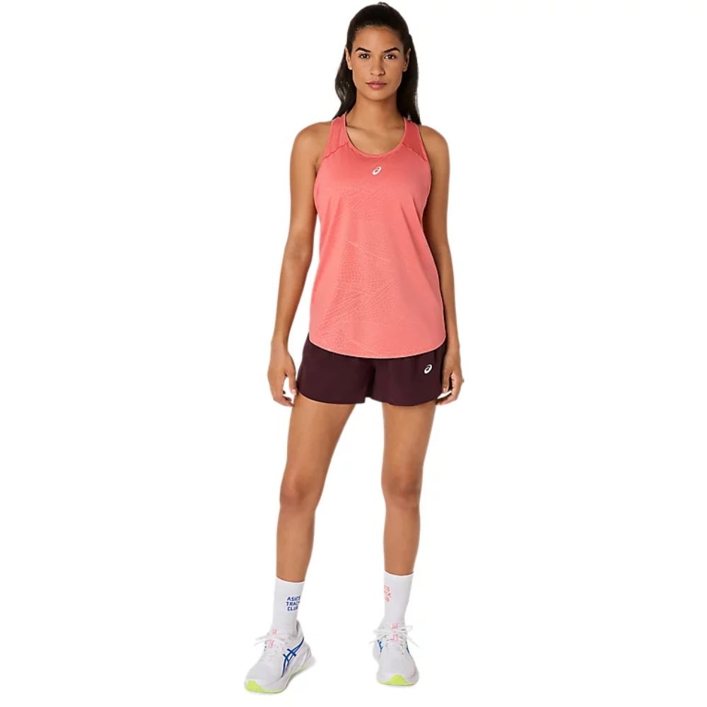 Áo Tank Top chạy bộ ASICS ROAD ALL OVER PRINT Nữ - 2012D071.701