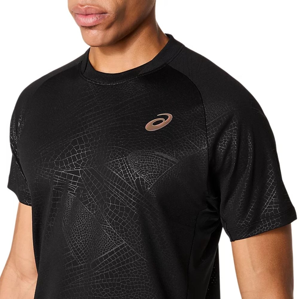 Áo Polo tennis/pickleball ASICS MATCH NIGHT ENERGY Nam - 2041A352.001