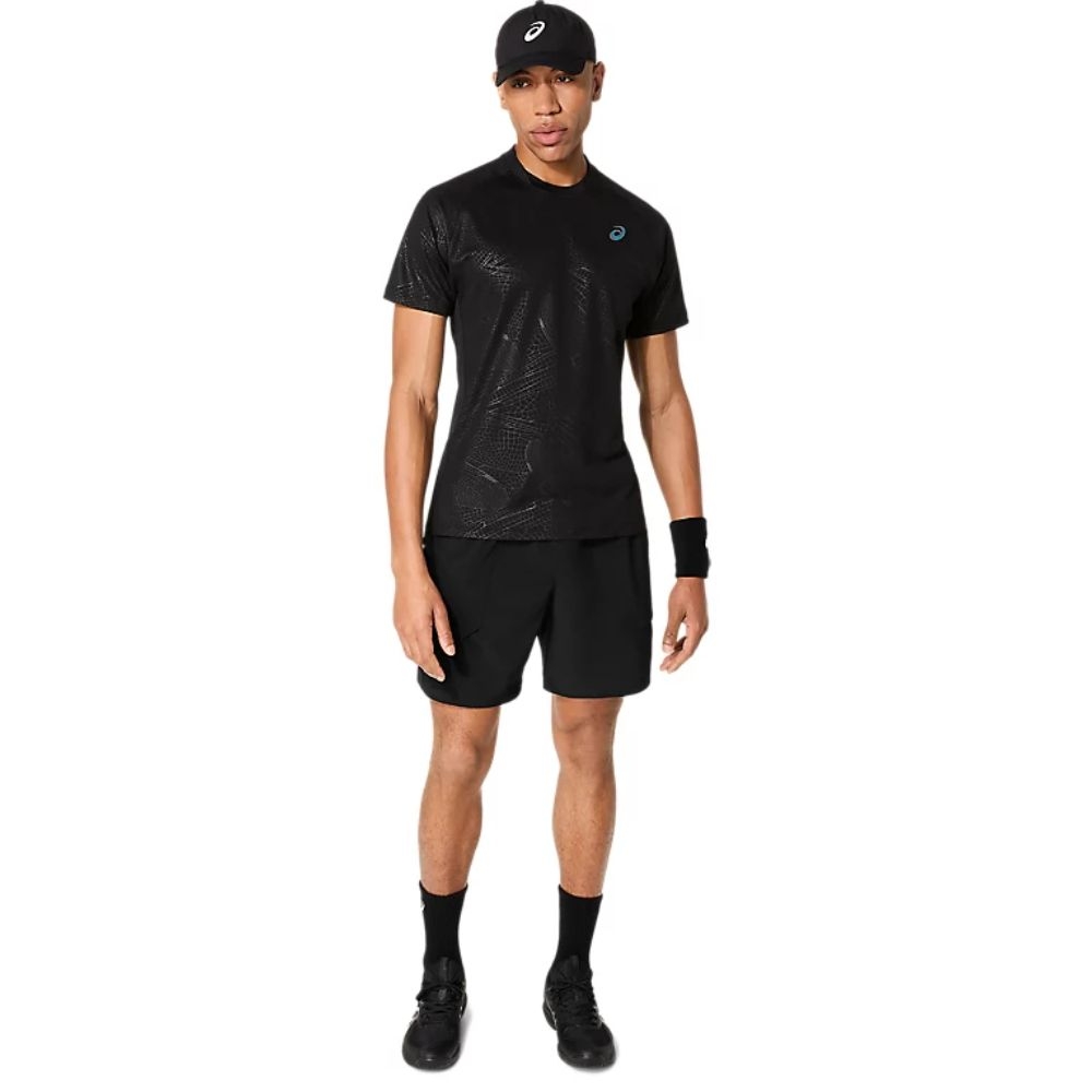 Áo Polo tennis/pickleball ASICS MATCH NIGHT ENERGY Nam - 2041A352.001