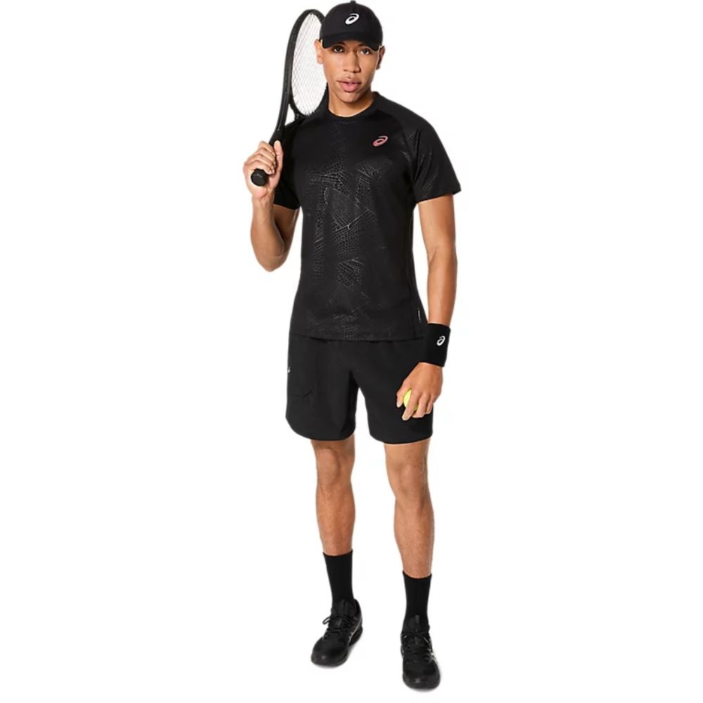 Áo Polo tennis/pickleball ASICS MATCH NIGHT ENERGY Nam - 2041A352.001
