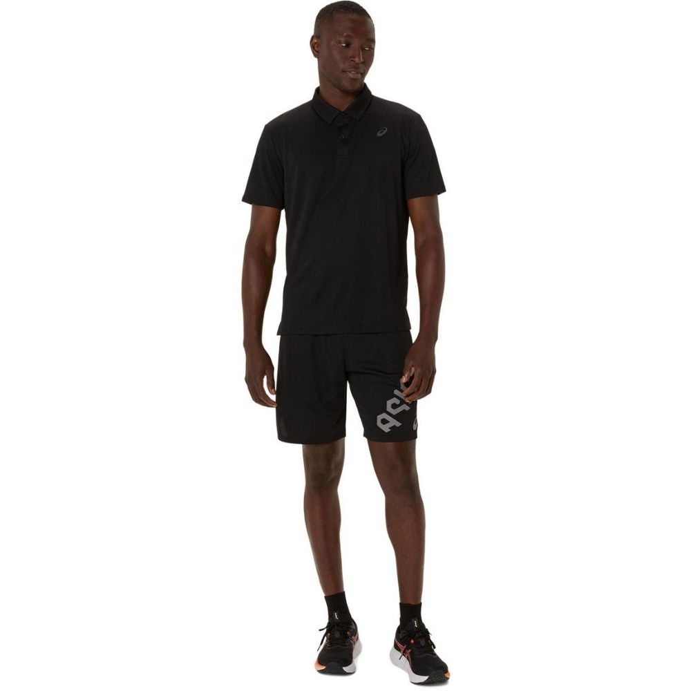 Áo Polo tập luyện ASICS HEX GRAPHIC POLO-SHIRT Nam - 2031E900.001