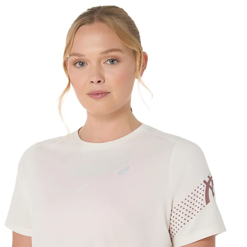 Áo T-shirt chạy bộ ASICS ICON SS TOP Nữ - 2012D177.100
