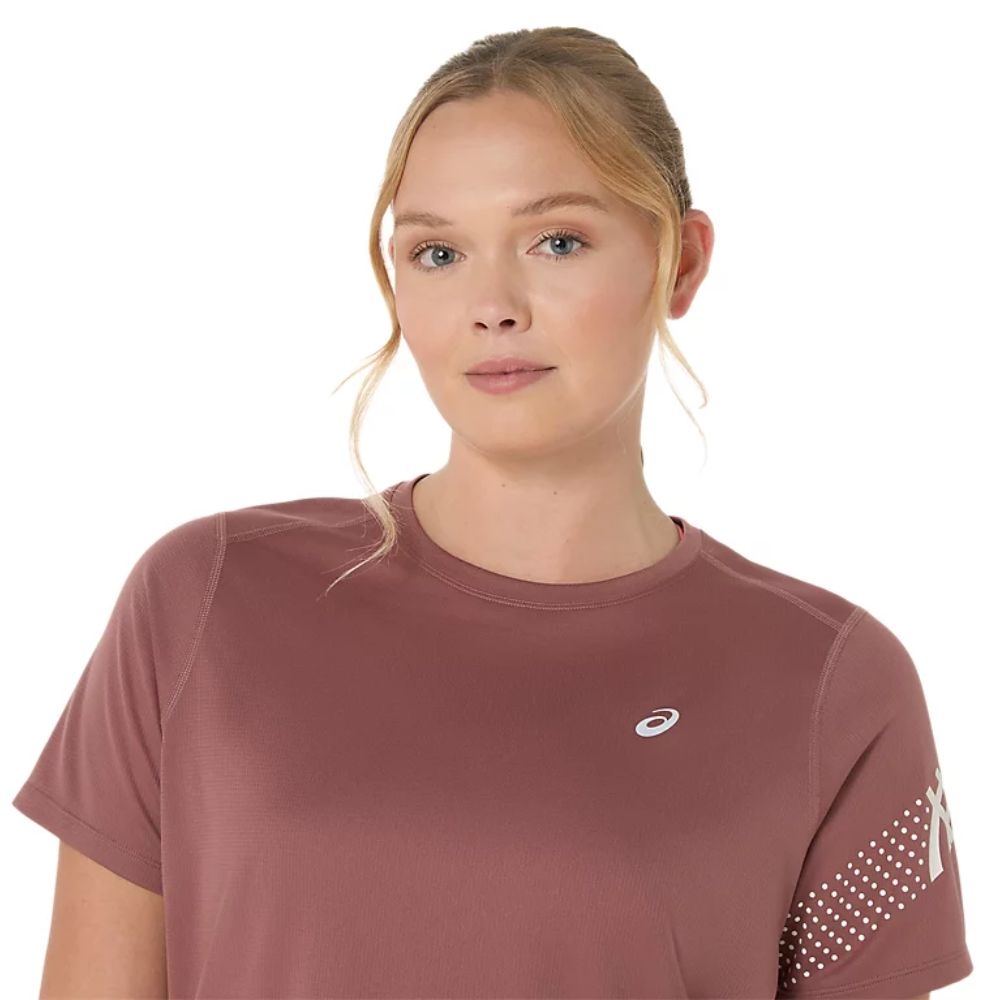 Áo T-shirt chạy bộ ASICS ICON SS TOP Nữ - 2012D177.601