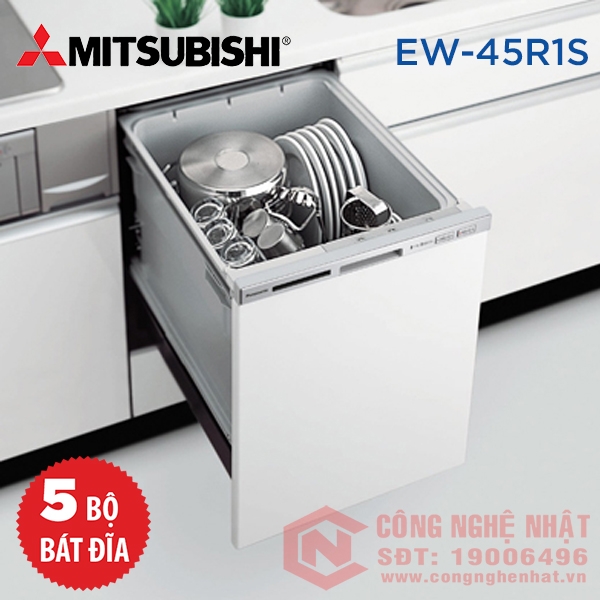 Máy rửa bát âm tủ MITSUBISHI EW-45R1S