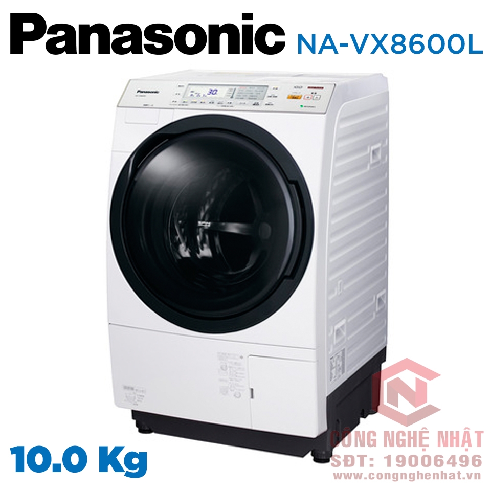 Máy giặt cửa trước Panasonic NA-VX8600L 10KG nội địa Nhật Bản