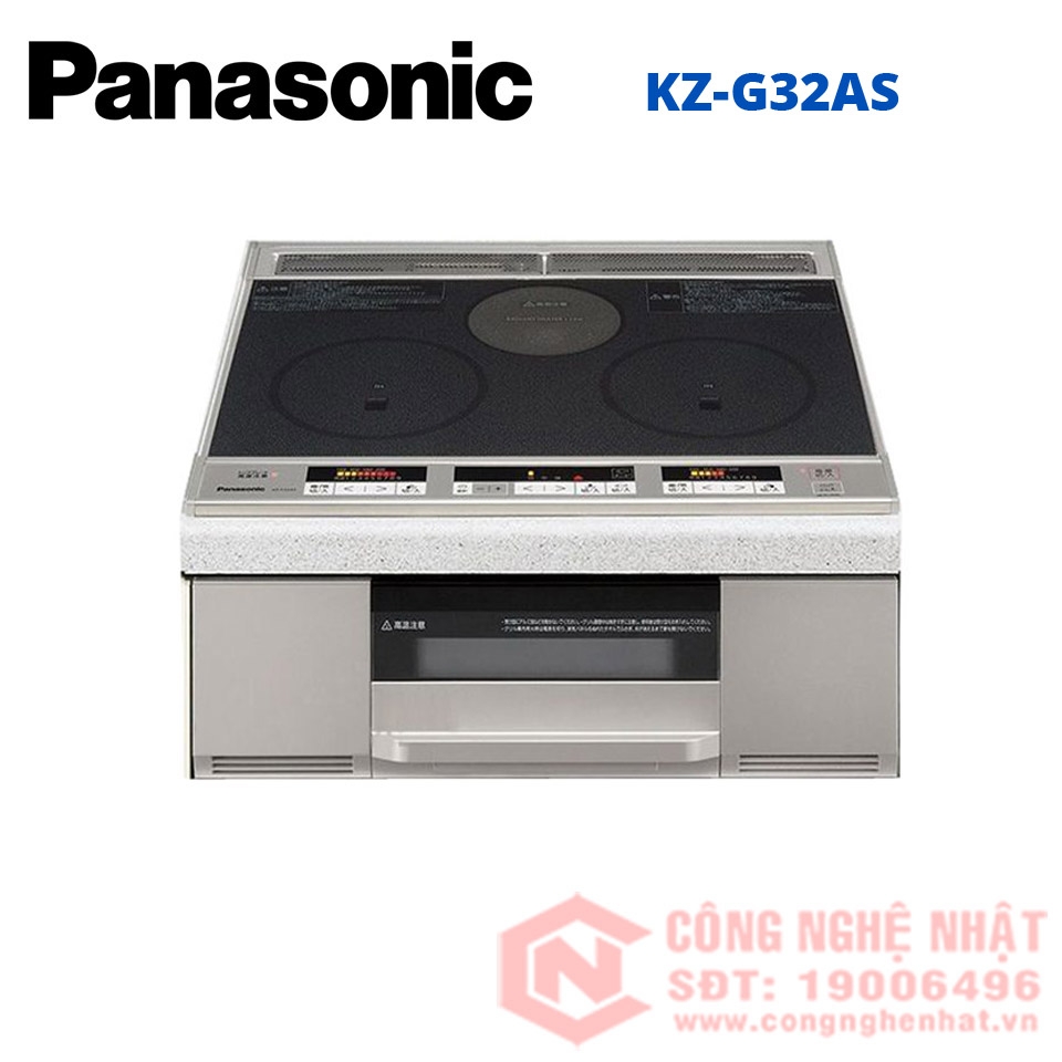 Bếp từ cao tần loại lớn KZ-G32AS điện 200V màu đen - 802201-D331-T4549077964441
