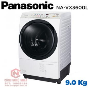 Máy giặt cửa trước Panasonic NA-VX3600L 9KG chính hãng Nhật Bản MADE IN JAPAN