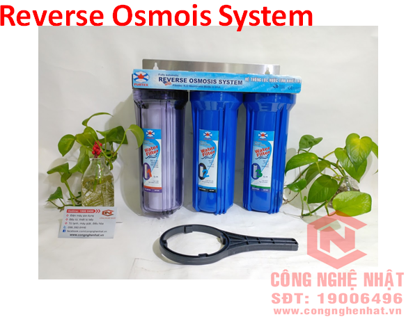 Bộ lọc nước thô đầu vào Reverse Osmosis System Tiêu chuẩn công nghệ MỸ mới 100%