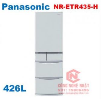 Tủ lạnh 5 cửa cao cấp PANASONIC NR-ETR435-H nội địa Nhật 96% 2nd