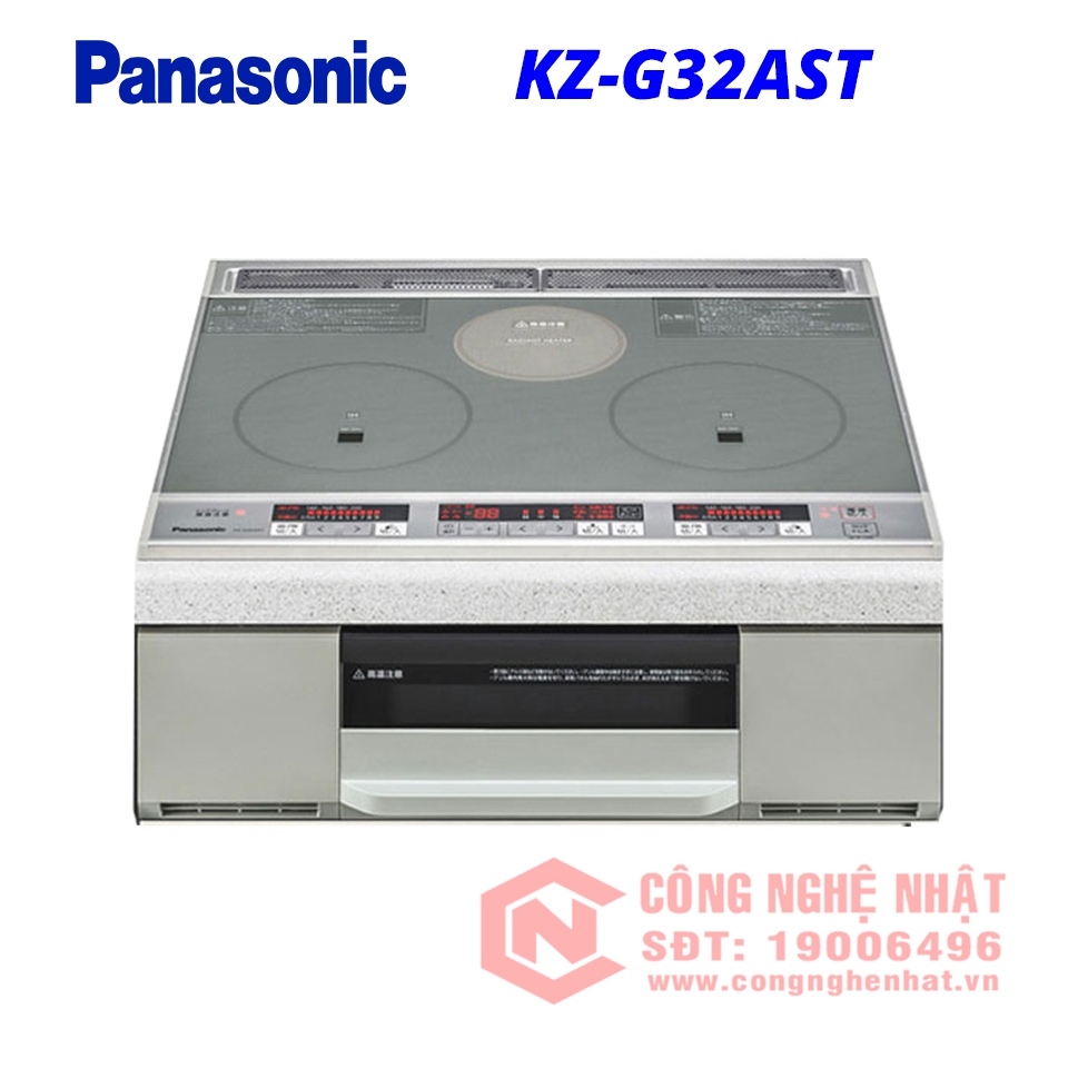 Bếp điện từ - Hồng ngoại - Lò nướng Panasonic KZ-G32AST 200V Bảo hành 12 Tháng Mới 100%