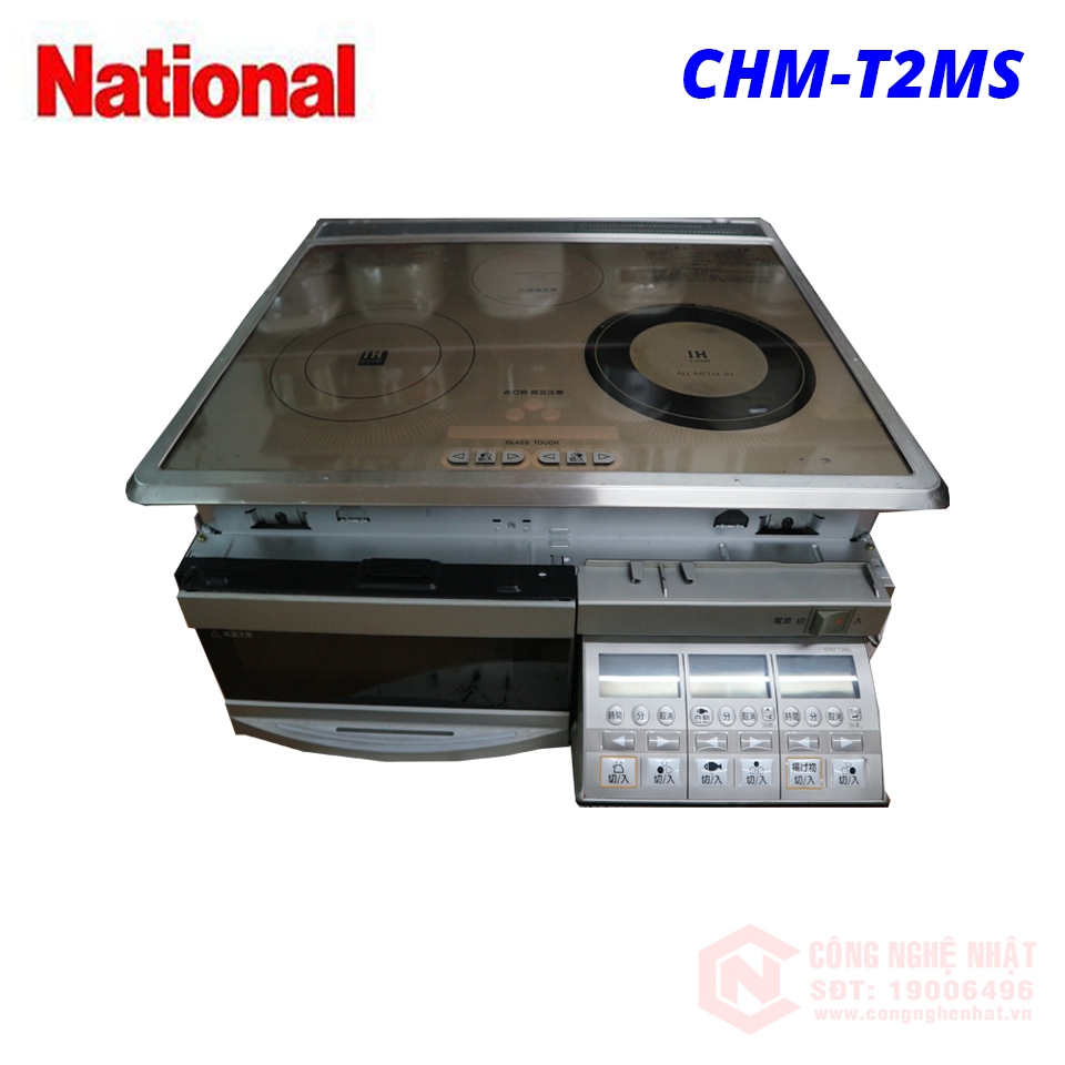 Bếp từ âm cảm ứng National CHM-T2MS nội địa Nhật Bản 2nd 98%