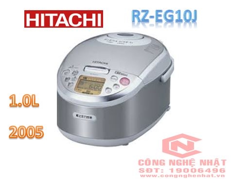 Nồi cơm điện cao tần áp suất Hitachi RZ-EG10J 1.0 lít sản xuất 2005 - bảo hành 12 tháng
