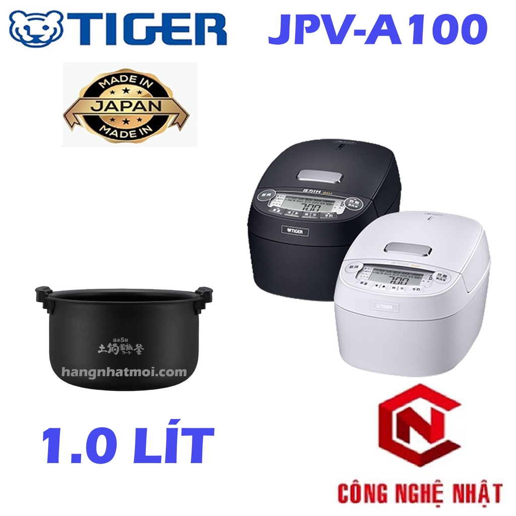 Nồi cơm điện Cao tần IH Áp suất TIGER JPV-A100 Nôi địa Nhật