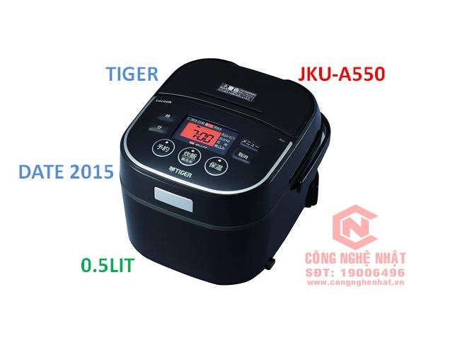 Nồi cơm điện cao tần IH TIGER JKU-A550 0.5L nội địa nhật 2015 mới 97%