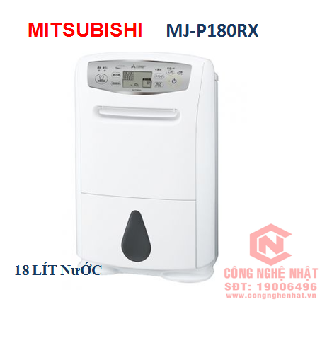 Máy hút ẩm Mitsubishi MJ-P180TX nội địa Nhật 2022 Mới 100%