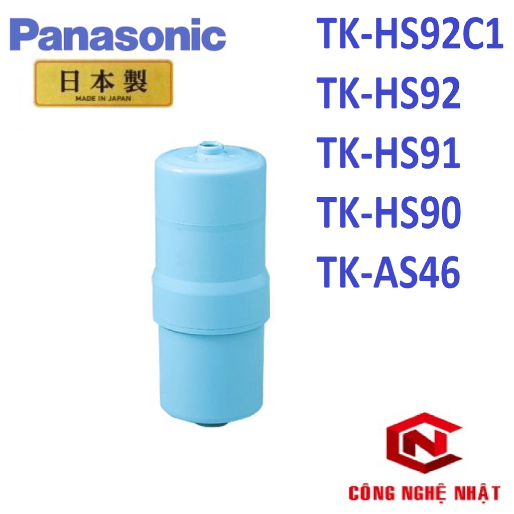 Lõi lọc nước Panasonic TK-HS92C1 cho máy lọc nước các model TK-HS92, TK-HS91, TK-HS90, TK-AS46...  12.000L