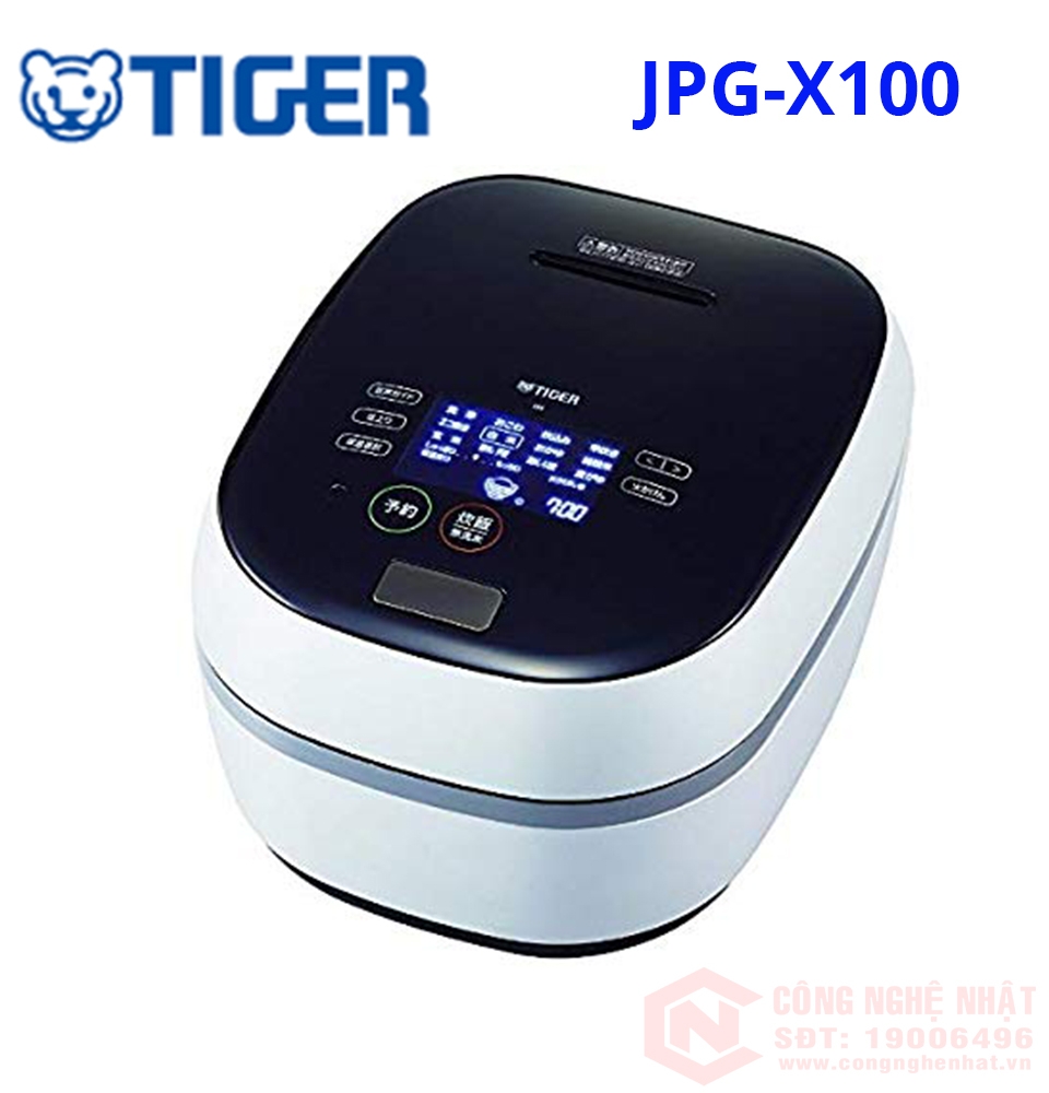 Nồi cơm điện đất cao tần Áp suất IH 1 lít TIGER JPG-X100 dòng VIP