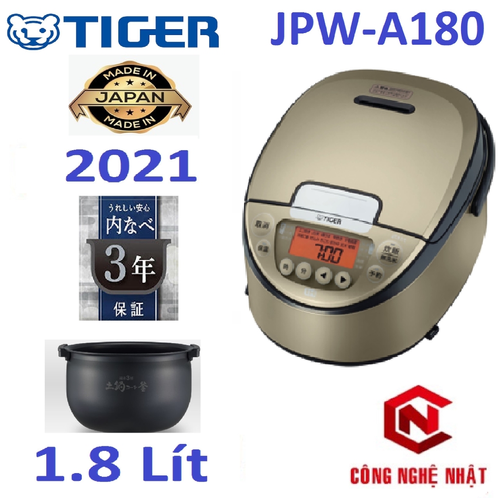 Nồi cơm cao tần IH TIGER JPW-A180