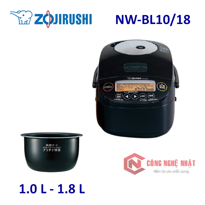 Nồi cơm điện áp suất IH Zojirushi NW-BL10/18