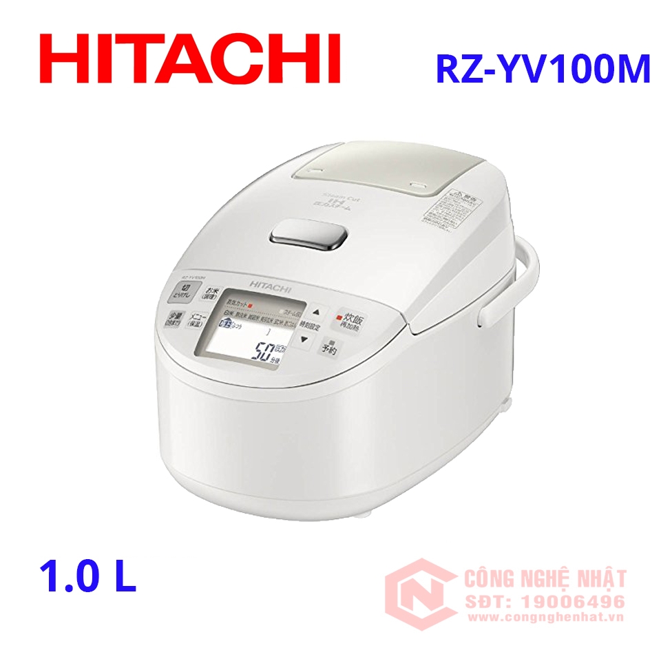 Nồi cơm điện cao tần áp suất Hitachi RZ-YV100 nội địa Nhật mới 100%