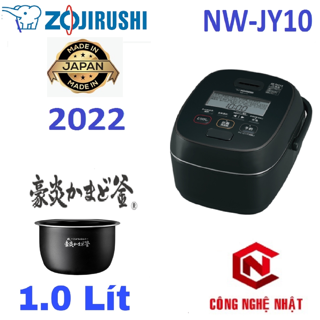 Nồi cơm cao tần áp suất Zojirushi NW-JY10 hàng chính hãng MADE IN JAPAN