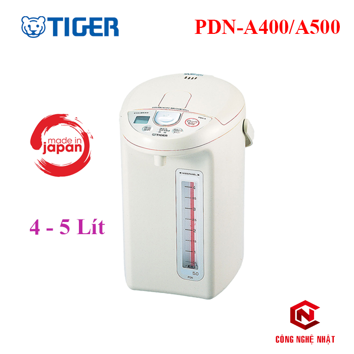 Bình Thủy Điện Tiger PDN-A400 và PDN-500