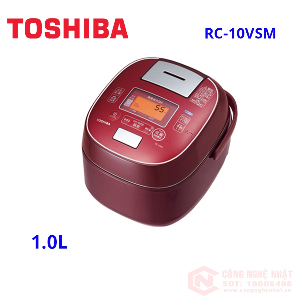 Nồi cơm cao tần áp suất hút chân không Toshiba RC-10VSM