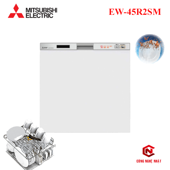 Máy Rửa Bát Mitsubishi EW-45R2SM Nhỏ Gọn Nội địa Nhật 100%