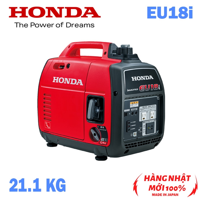 Máy phát điện di động xách tay Honda EU18i 1800VA Nội địa Nhật