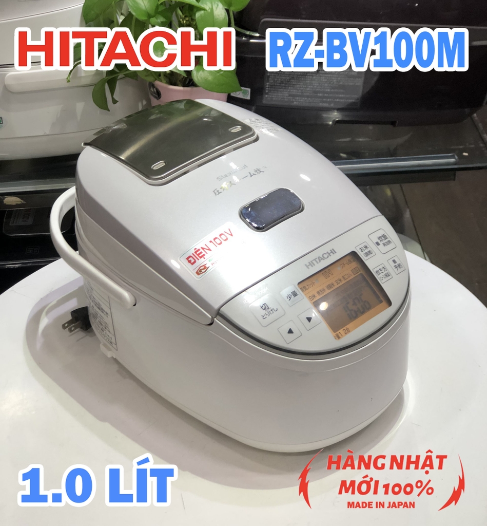 Nồi cơm điện Cao tần Áp suất Hitachi RZ-BV100M 2nd 95%