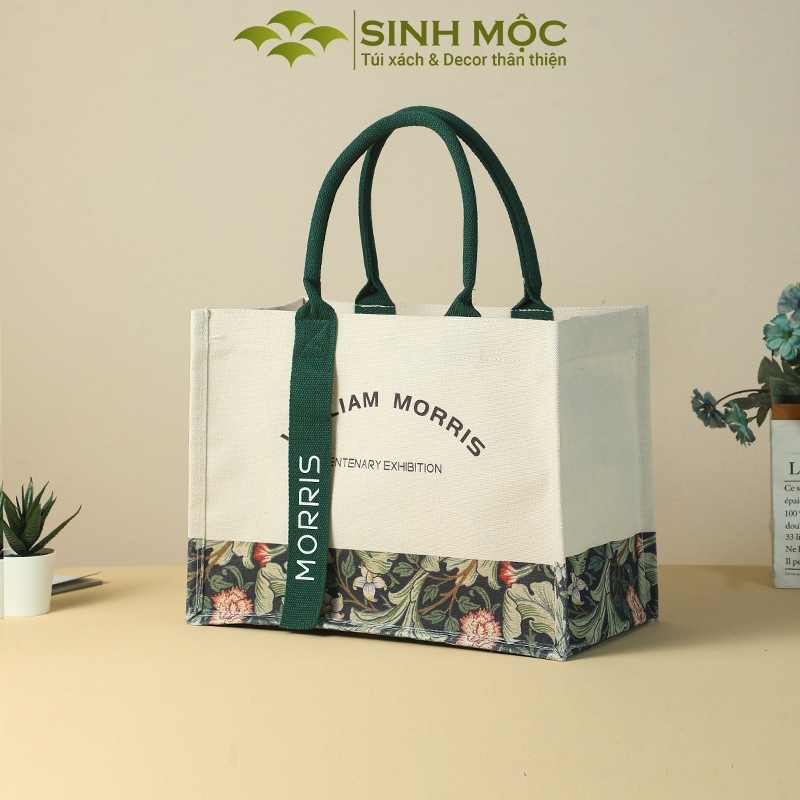 Túi tote, túi vải canvas, túi du lịch, Sinh Mộc - M3046