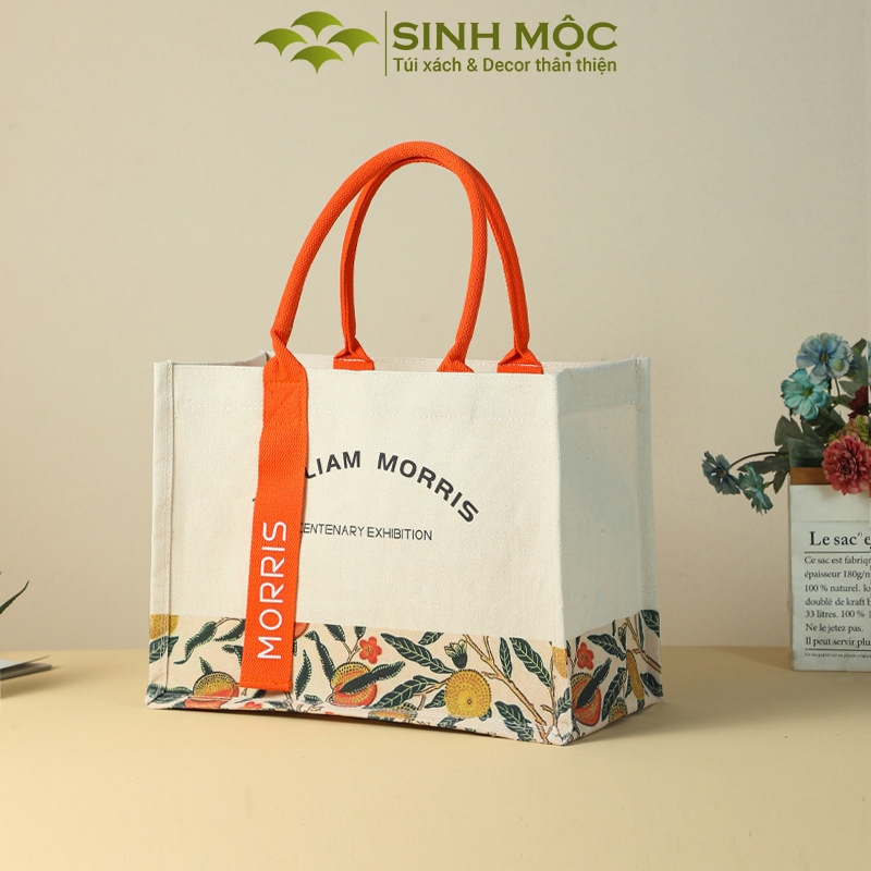 Túi tote, túi vải canvas, túi du lịch, Sinh Mộc - M3046