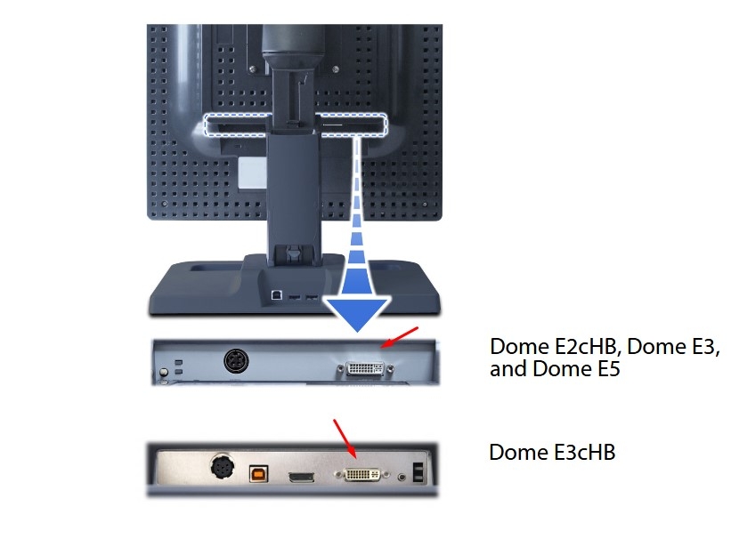 Cáp Medical Monitor With Cable DVI-D to DVI-D 18+1 Single Link 7FT Dài 2M Up to 1920 x 1200 Pixels For Màn Hình Chẩn Đoán Hình Ảnh Display Dome E2cHB, Dome E3, and Dome E5