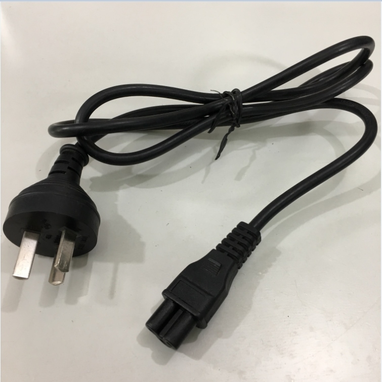 Dây Nguồn THT-301 XD-001 AC Power Cord Australia & China IEC60320 IEC C5 6A 2.5A 250V 3X0.5mm Length 1.2M