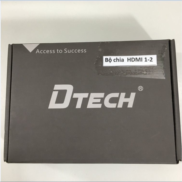 Bộ Chia Tín Hiệu HDMI 1-2 DTECH DT-7142A 4K HDMI SPLITTER