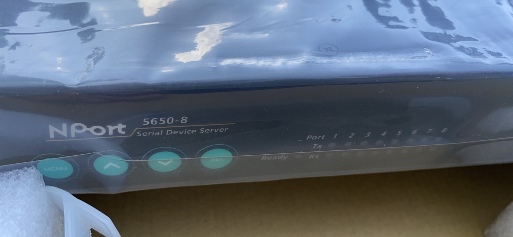 Cáp Kết Nối Serial Cable RS-232 CBL-RJ45M9-150 RJ45 8 Pin to DB9 Male Cable 5M For Moxa NPort 5600 Series Với Máy Đọc Mã Vạch Gắn Cố Định Cognex DMR 150 series