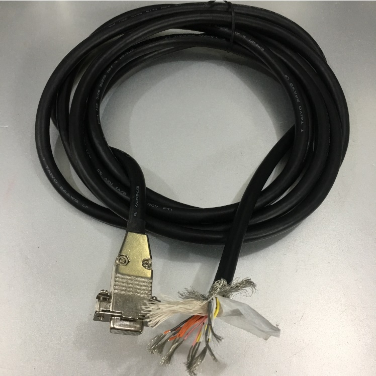 Cáp Mã Hóa Cho Động Cơ Easy Servo Motors Và Easy Servo Drive VGA Female Connector DE-15 HD-15 To Bare Wire Encoder Extension T TAIYO Cable Length 3.3M