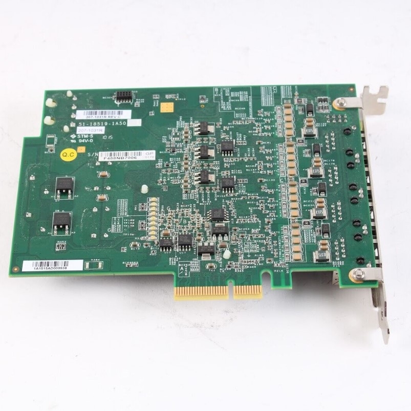 Card PCIe-X4 GIE64 51-18519-0A40 4 Port Gigabit Ethernet Camera Capture For Cognex Industrial Camera