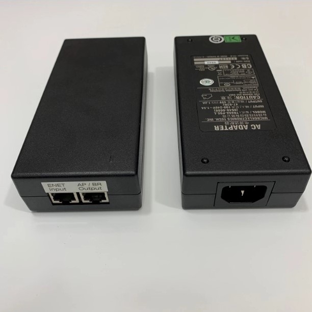 Adapter POE 48V 1.2A 60W CINCON IEEE 802.3at PoE+ RJ45 10/100Mbit/s For OEM MA-INJ-4-EU PoE 55V 0.6A Cisco Meraki MR44-HW Router