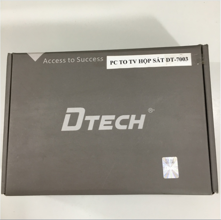 Bộ Chuyển Tín Hiệu BNC AV S-Video RCA to VGA Converter Adapter DTECH DT-7003