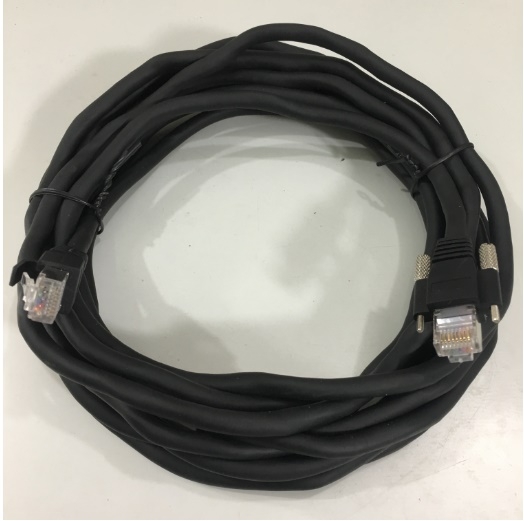 Dây Nhẩy Cat6 Ethernet Cable Robust Bending For GEV Camera with Screw Ears Two Side Locking 5 meters