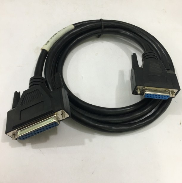 Cáp Điều Khiển RS232 DB25 Female to DB15 Female 2 Row 15Pin 28AWG Cable Black Length 1.5M
