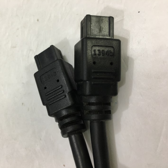 Cáp IEEE 1394b FireWire Cable 9 Pin to 9 Pin Hàng Chất Lượng Cao E119932 AWM STYLE 20276 80°C 30V VW-1 Tốc Độ Truyền Dữ Liệu Lên Tới 800Mb / giây Black Length 1M