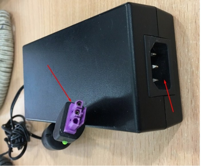 Adapter Original HP 0957-2105 32V 1560mA for HP Printer Connector size 3PIN