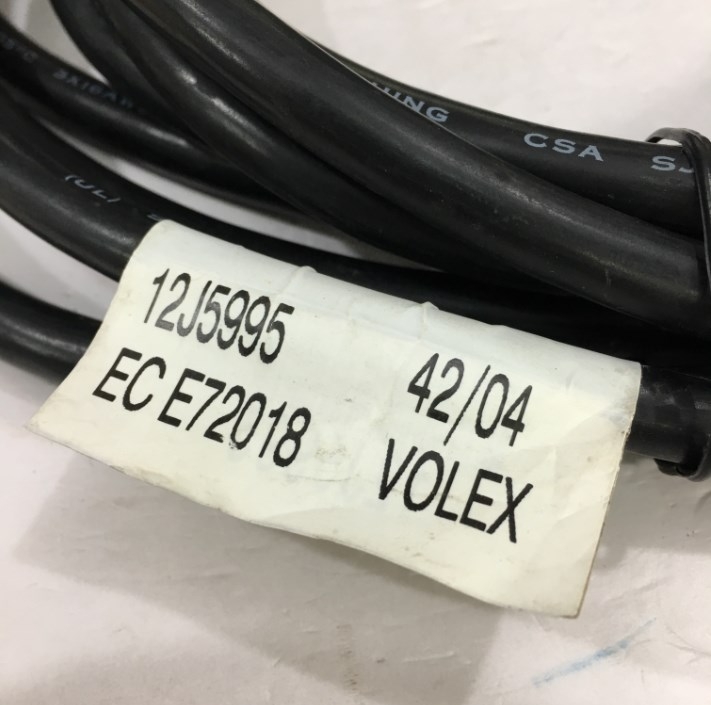 Dây Nguồn Máy Chủ VOLEX VAC14BS VAC19 AC Power Cord C14 to C19 13A 250V 3x1.5mm² 16AWG For UPS PDU APC ARES Eaton Emerson Và Server Rack Length 4.2M