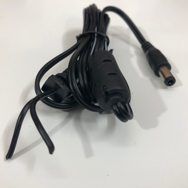 Dây Đấu Mạch Nguồn DC Power Cable Max 1.5A 300V 22AWGX2C Dài 1.2M Connector Adapter Charger Cord Connector Size 5.5mm x 2.5mm